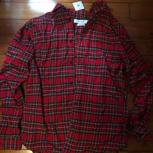 Red flannel from Urban Outfitters